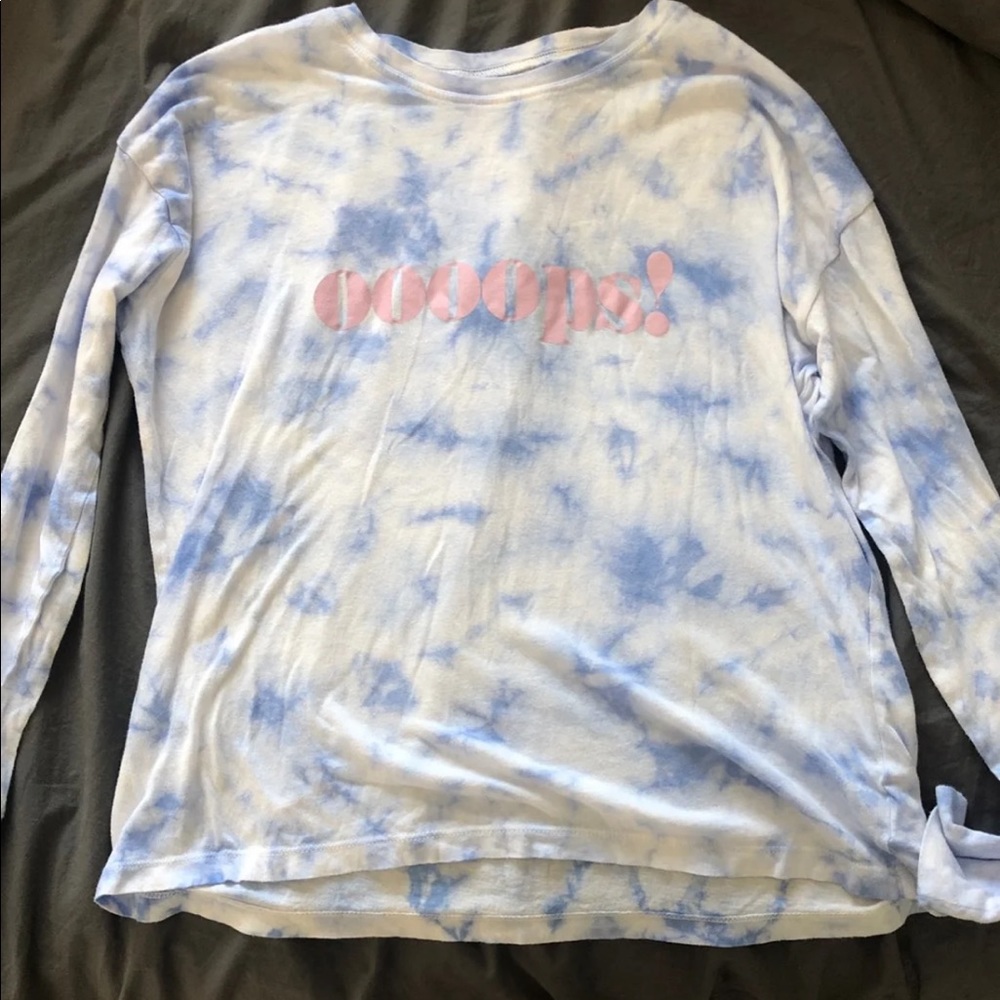 american eagle tie dye tee